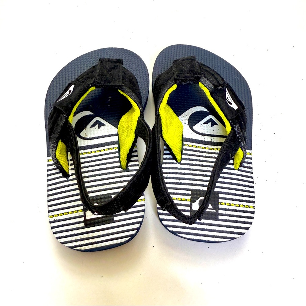 Quiksilver Toddler Flip Flop Sandals Size 6C